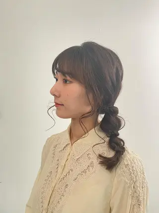 ヘアアレンジ SOL .✂︎ 松永李帆のヘアスタイル