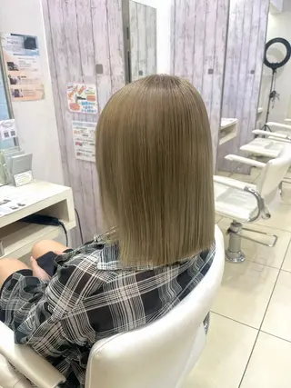 ミディアム カラー 🤎ベージュカラー/ 髪質改善/山岸🤎のヘアスタイル