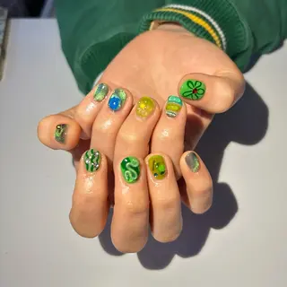 ネイル 春日井Dahlia Beauty中川のネイルデザイン
