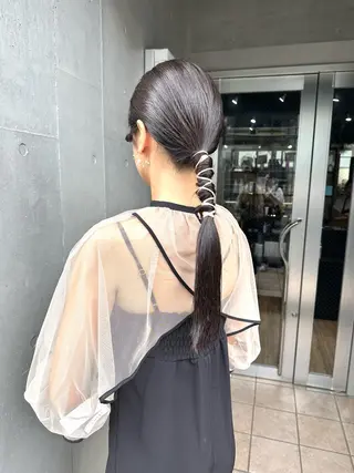 ヘアアレンジ ARCANAブリーチ ダブルカラー🌟原宿のヘアスタイル