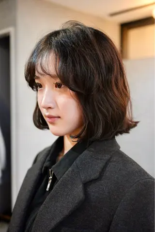 ショート パーマ Basis 田口豪司のヘアスタイル