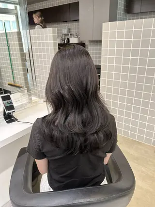 カラー 透明感ベージュ🤎 ナチュラルレイヤーのヘアスタイル