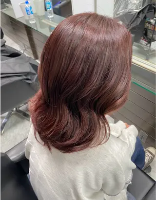 セミロング aoi .のヘアスタイル