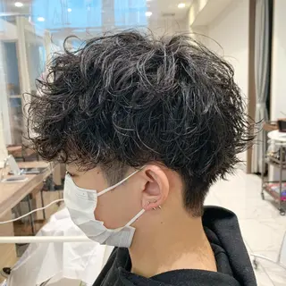 パーマ メンズ REM【阿佐ヶ谷】 MEGUのヘアスタイル