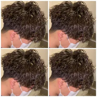 パーマ メンズ 👑錦糸町/毛流れ パーマ特化/NORIのヘアスタイル