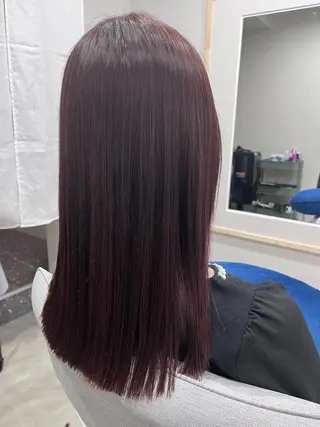 ロング カラー liL  hair サトウリョウタのヘアスタイル