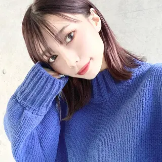 ミディアム 志木駅1分☆髪質改善 ミニモ限定特別割引✨のヘアスタイル