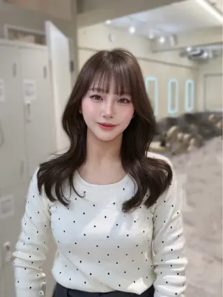 セミロング シオン /カットモデル募集中のヘアスタイル