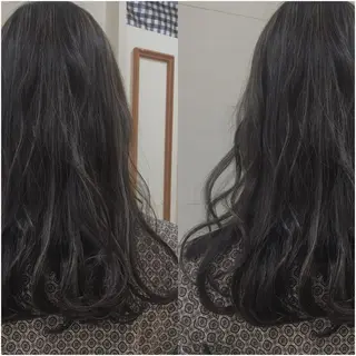 ロング カラー 代表🎀 ふわモテ愛 され髪🩷yumiのヘアスタイル