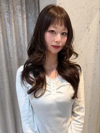 ロング カラー mai / linoah˚✧のヘアスタイル
