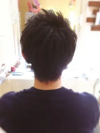 ショート メンズ 🌈２０年目突入🎉 山口のヘアスタイル