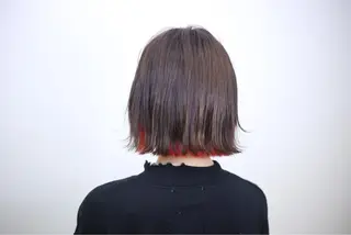 ミディアム 三好 智のヘアスタイル
