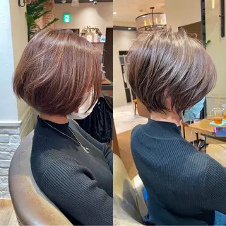 ショート 大人ショート特化/ カットモデル/表参道のヘアスタイル
