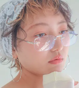 ショート カラー パーマ ヘアアレンジ 森山 陽菜のヘアスタイル