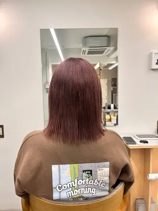 ミディアム マミ🌱 ボブ/津田沼のヘアスタイル