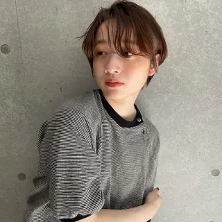 ショート レイヤー🧸ショート 🤎店長anju🪽のヘアスタイル