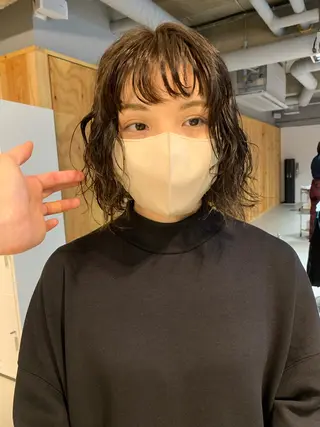 ショート パーマ tension 【テンション】のヘアスタイル