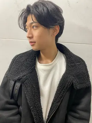 ショート パーマ メンズ 💈メンズ短髪特化 ✂︎伊藤大輝💈のヘアスタイル