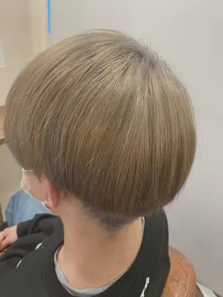 ショート liL  hair サトウリョウタのヘアスタイル
