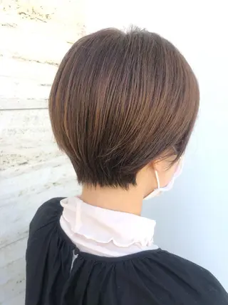 ショート ヤマモト マイのヘアスタイル