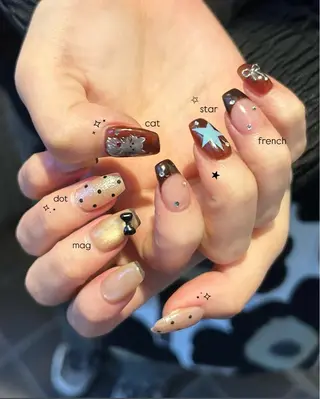 ネイル ASA nail / アート☀︎ニュアンスのネイルデザイン