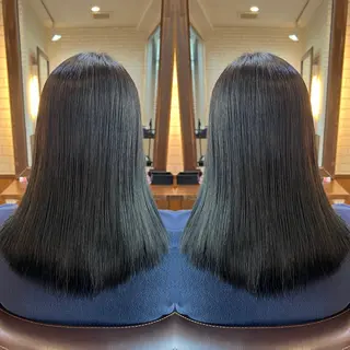 ミディアム カラー 🫧髪質改善×艶髪 🫧根本泰成🫧のヘアスタイル