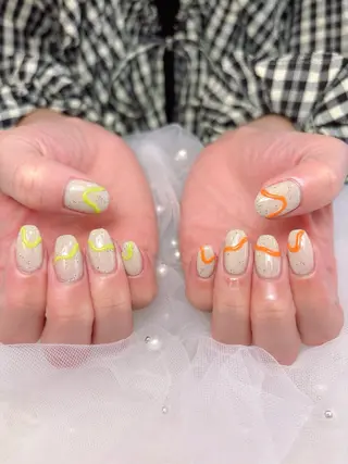 ミディアム Nail Salon Rinosh所属・Rinosh Haruのネイルデザイン