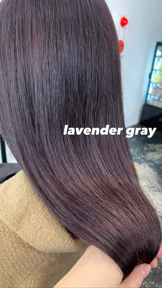 セミロング カラー ヘアアレンジ HARU//原宿🤍 リピート率NO.1のヘアスタイル