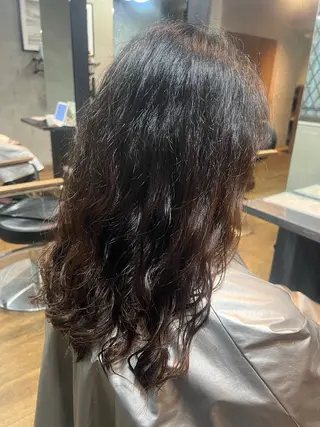 セミロング 脇山 真生のヘアスタイル