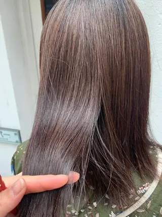 ミディアム SEAM アキホのヘアスタイル