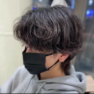 パーマ メンズ メンズ縮毛矯正 ♠️店長下平隼人のヘアスタイル