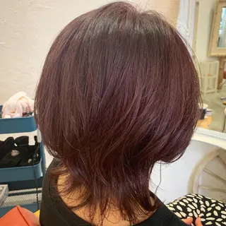 ショート カラー fio マナミのヘアスタイル