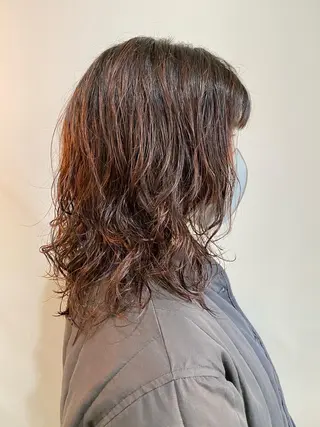 セミロング コタ コットのヘアスタイル