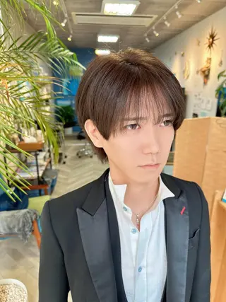 カラー メンズ Beach 代表 KENTAのヘアスタイル
