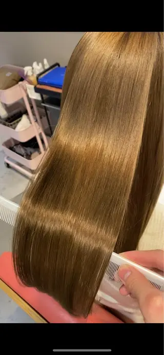 ロング カラー unopulir 景山　凌のヘアスタイル