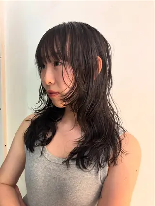 ミディアム haku hair/ 宿谷直暉のヘアスタイル