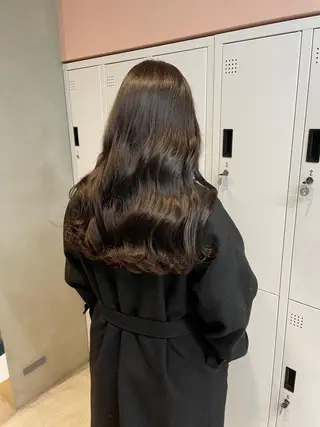 ロング カラー 🦋うる艶透明感ヘア 今井達也のヘアスタイル