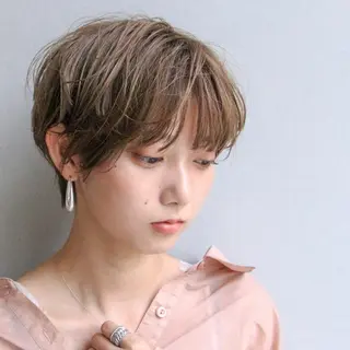 ショート 店長【似合わせヘア】 前杉健太のヘアスタイル