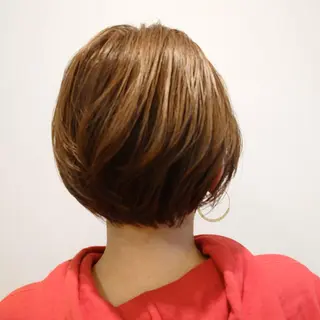 ショート くびれショート・ボブ カットorパーマ特化のヘアスタイル