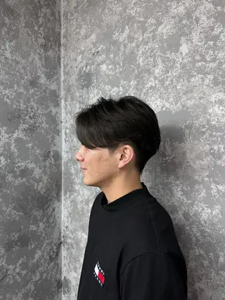 ショート パーマ メンズ 🩵つなぎショート✨ パーマスタイル みくのヘアスタイル