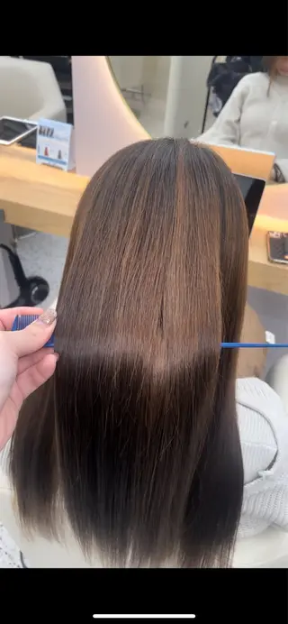 ロング 髪質改善/艶カラー✨ 𝔂𝓾𝓴𝓲のヘアスタイル