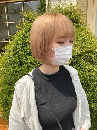 ショート カラー ハイトーンカラー🌈 メンズパーマ鈴木康平のヘアスタイル