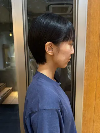 ショート ボブ/ショート 吉田竣のヘアスタイル