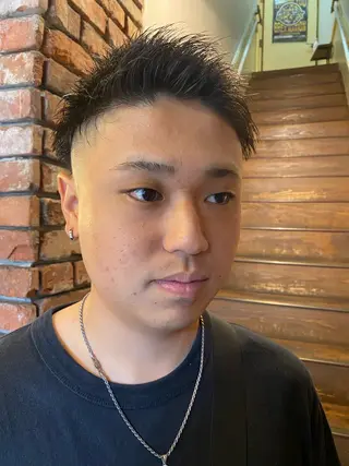 メンズ 高塩翔大 髪質改善のヘアスタイル