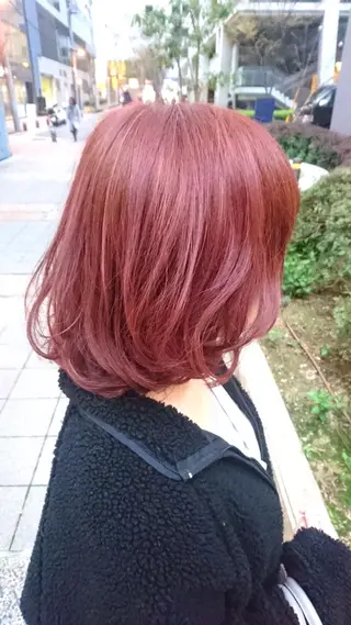 ミディアム カラー 櫛部洸貴/ 頭皮改善、髪質改善のヘアスタイル