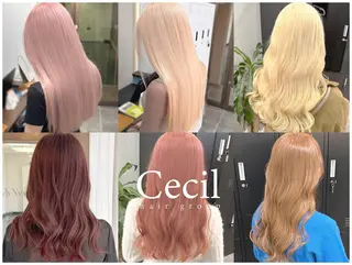 Cecil hair なんば店のヘアスタイル