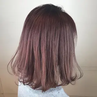 ミディアム カラー ヘアアレンジ 烏丸韓国ヘア🇰🇷 ayaka🎀のヘアスタイル