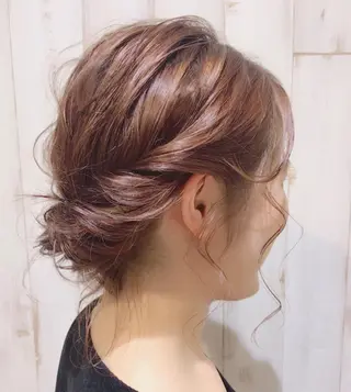 ヘアアレンジ 鈴木 まりやのヘアスタイル