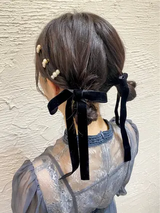 ヘアアレンジ uros.中目黒 moekaのヘアスタイル