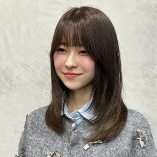 ミディアム ヒナ🎀葛西/ 似合わせカットのヘアスタイル